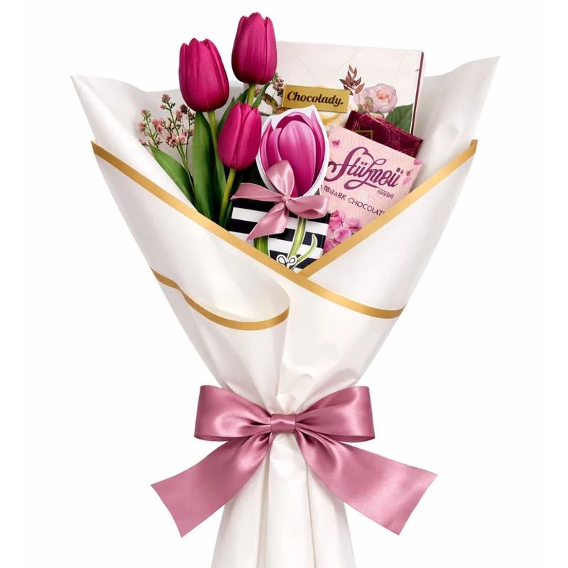 Ballagási csoki csokor lányoknak