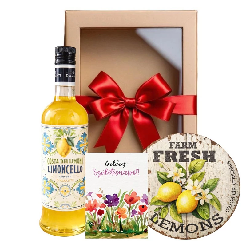 Limoncello szülinapi ajándék