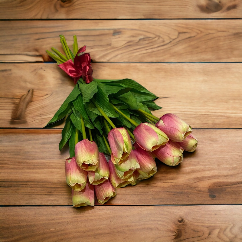 Cirmos mű tulipán csokor